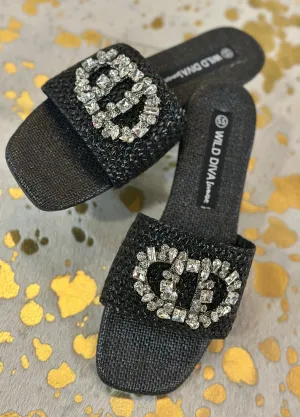 RACHEL Raffia Sandal