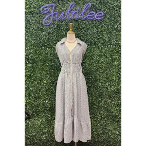 Raven Striped Maxi Dress