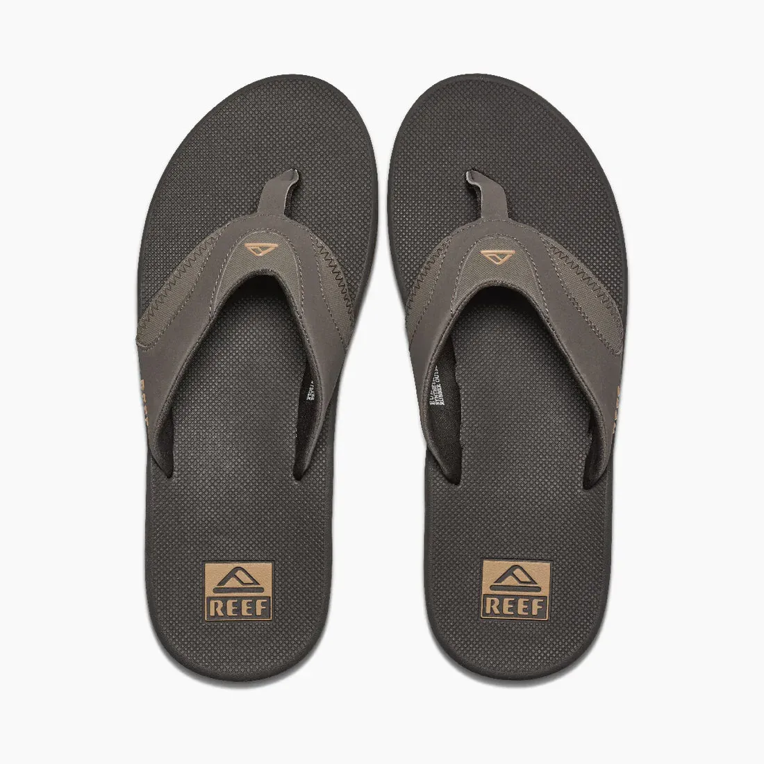 Reef Mens Fanning Brown/Gum Sandal