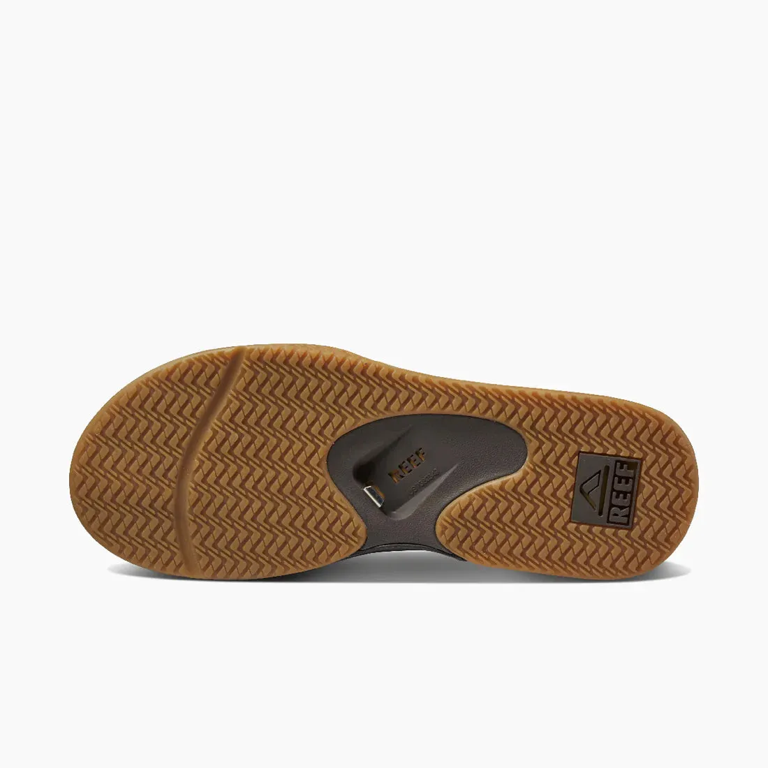 Reef Mens Fanning Brown/Gum Sandal