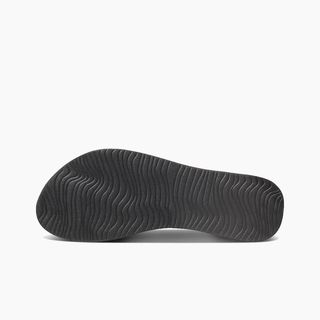 Reef Womens Cushion Slim Black Sandal