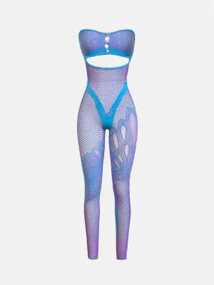 Risque Jumpsuit Crypto Blue
