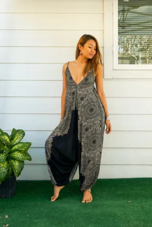 Shadow Lotus Boho Hippie Jumpsuit