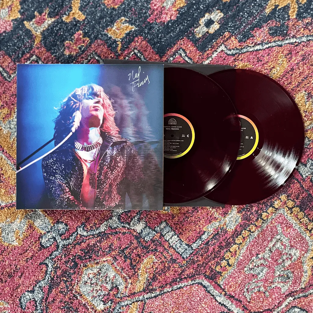 Signed Francis Comes Alive Royal Grape Double Vinyl