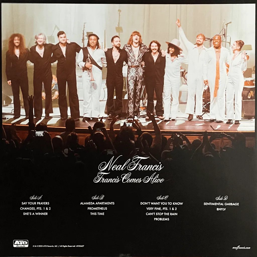 Signed Francis Comes Alive Royal Grape Double Vinyl