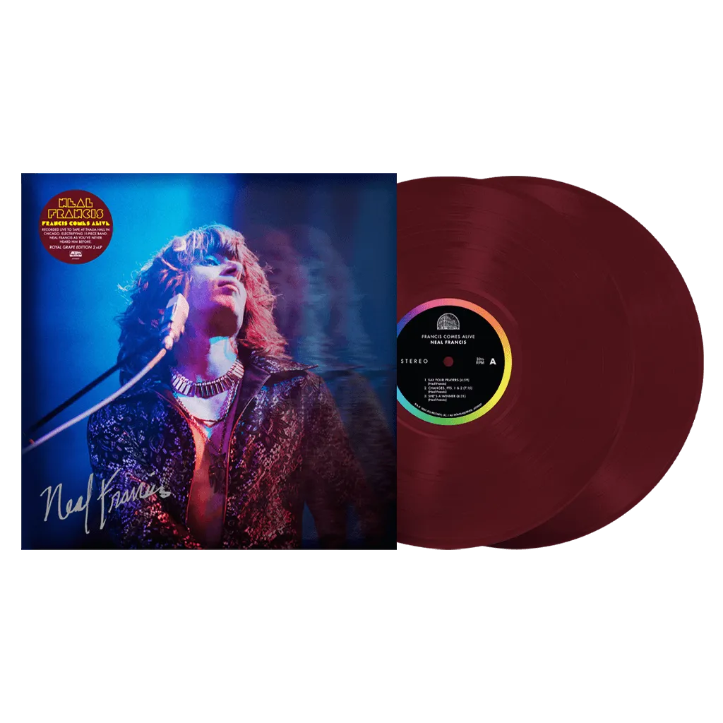 Signed Francis Comes Alive Royal Grape Double Vinyl