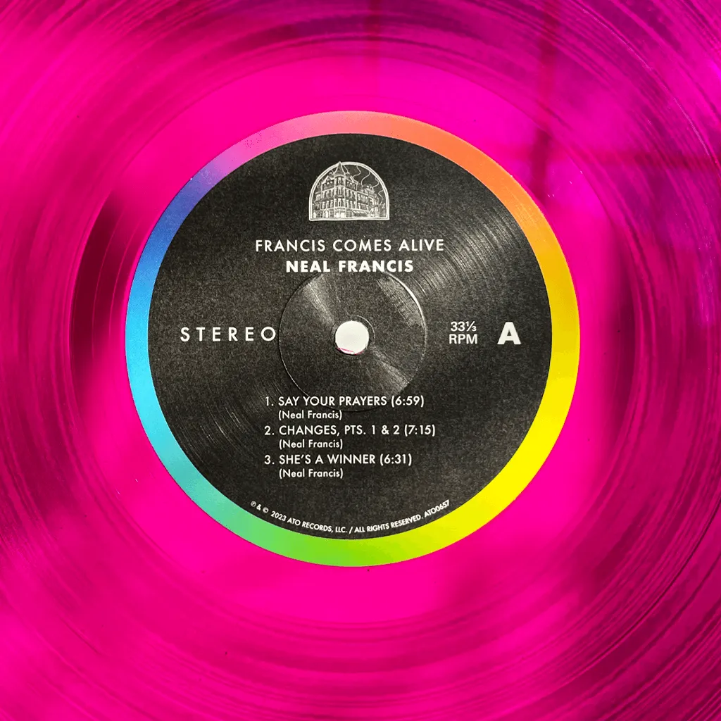 Signed Francis Comes Alive Royal Grape Double Vinyl