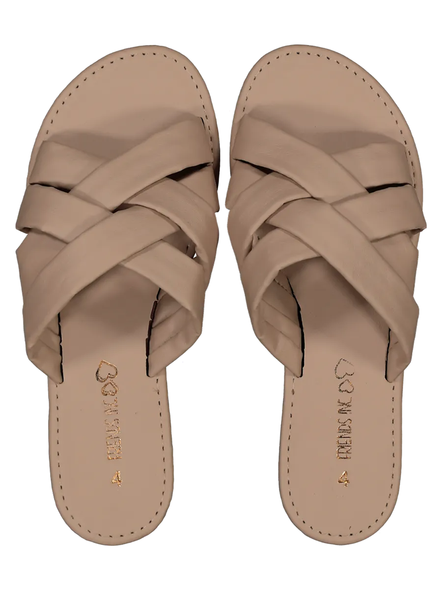 Strappy Mule Sandals Older Girls