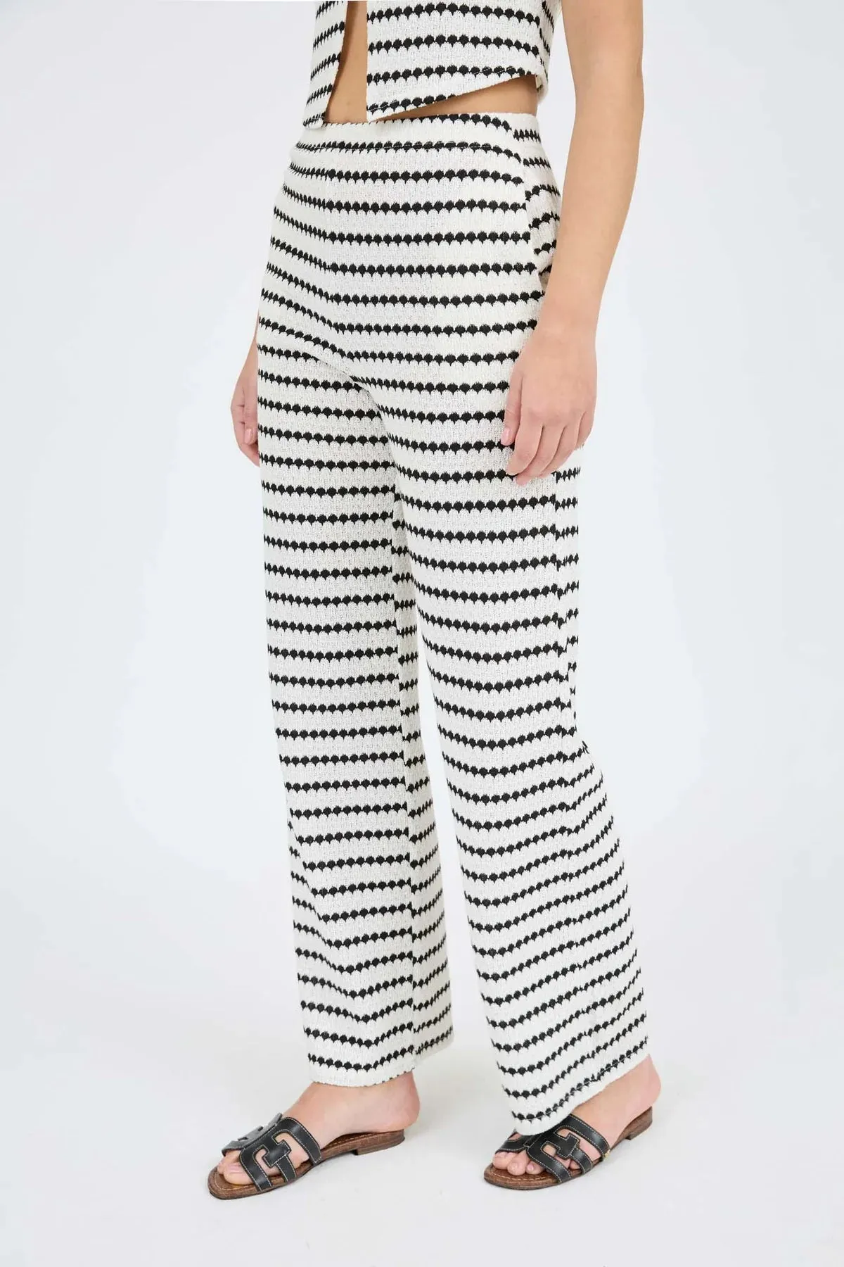 Striped Vest & Bottoms Set