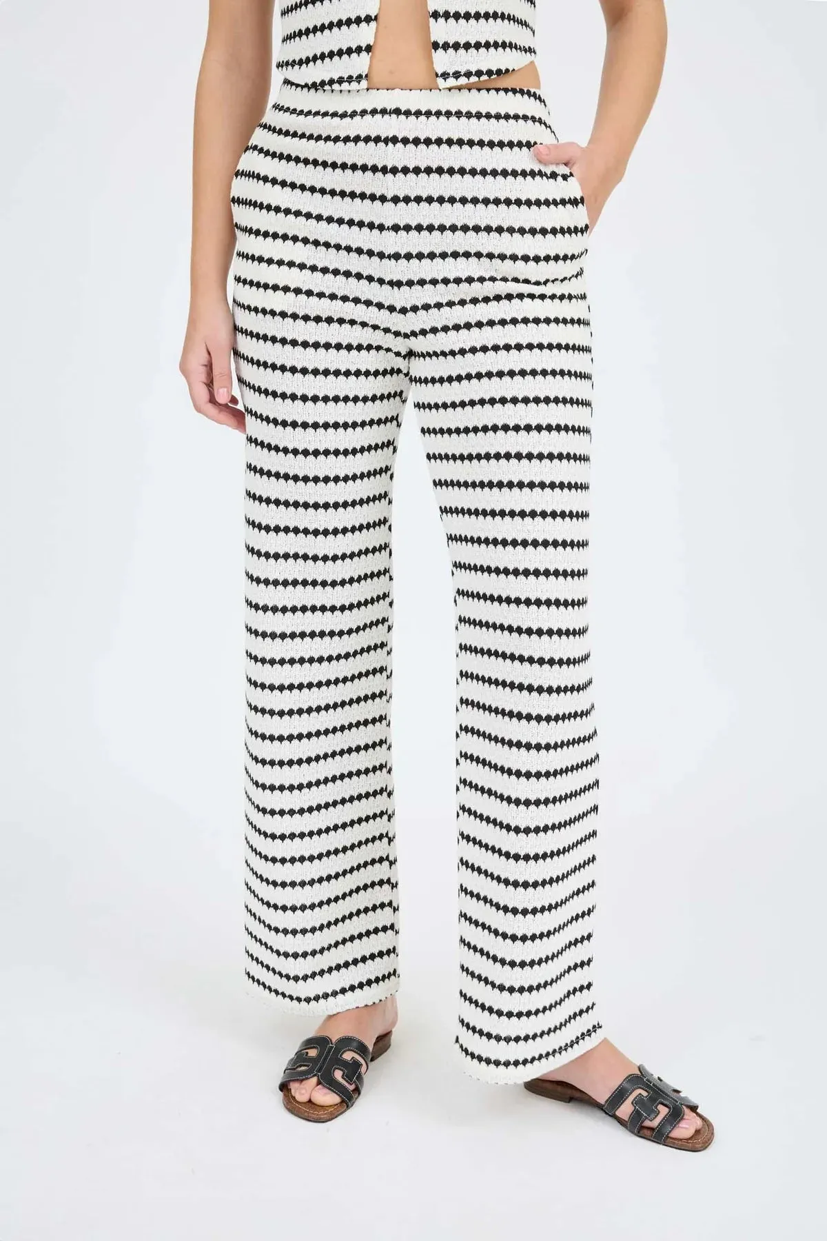 Striped Vest & Bottoms Set