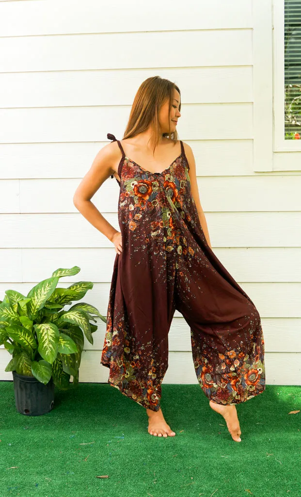Woodland Petals Boho Jumpsuit